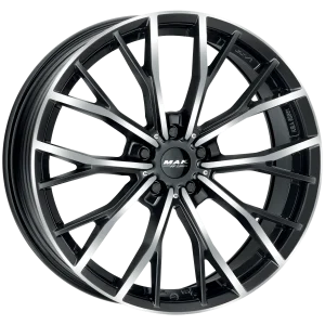 Mak Wheels – priMe-FF – Black – 19″x8″ 27mm – Summer Wheels – F8090PMBM27WS1X